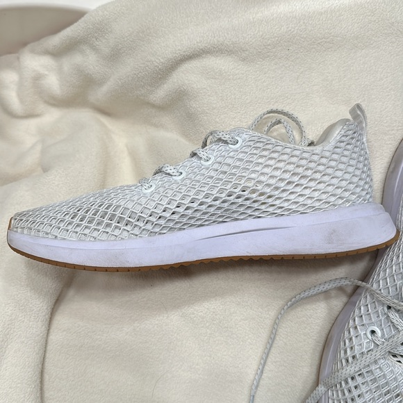 Nobull White Mesh Runner Sneaker - Picture 13 of 16